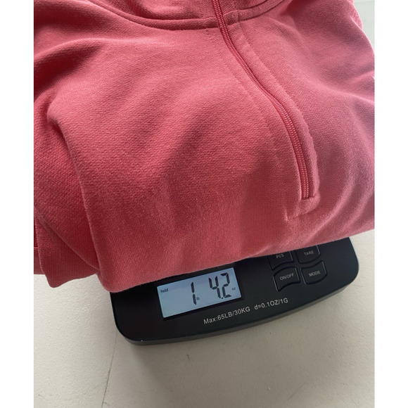 Vineyard Vines Pullover Sweater Mens 2XL XXL Pink Preppy Casual 1/4 Zip - Picture 9 of 9